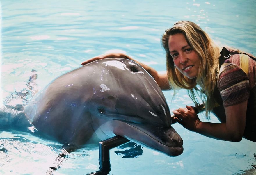 Linda is dan wel geen hond maar wel de liefste dolfijn 💖
